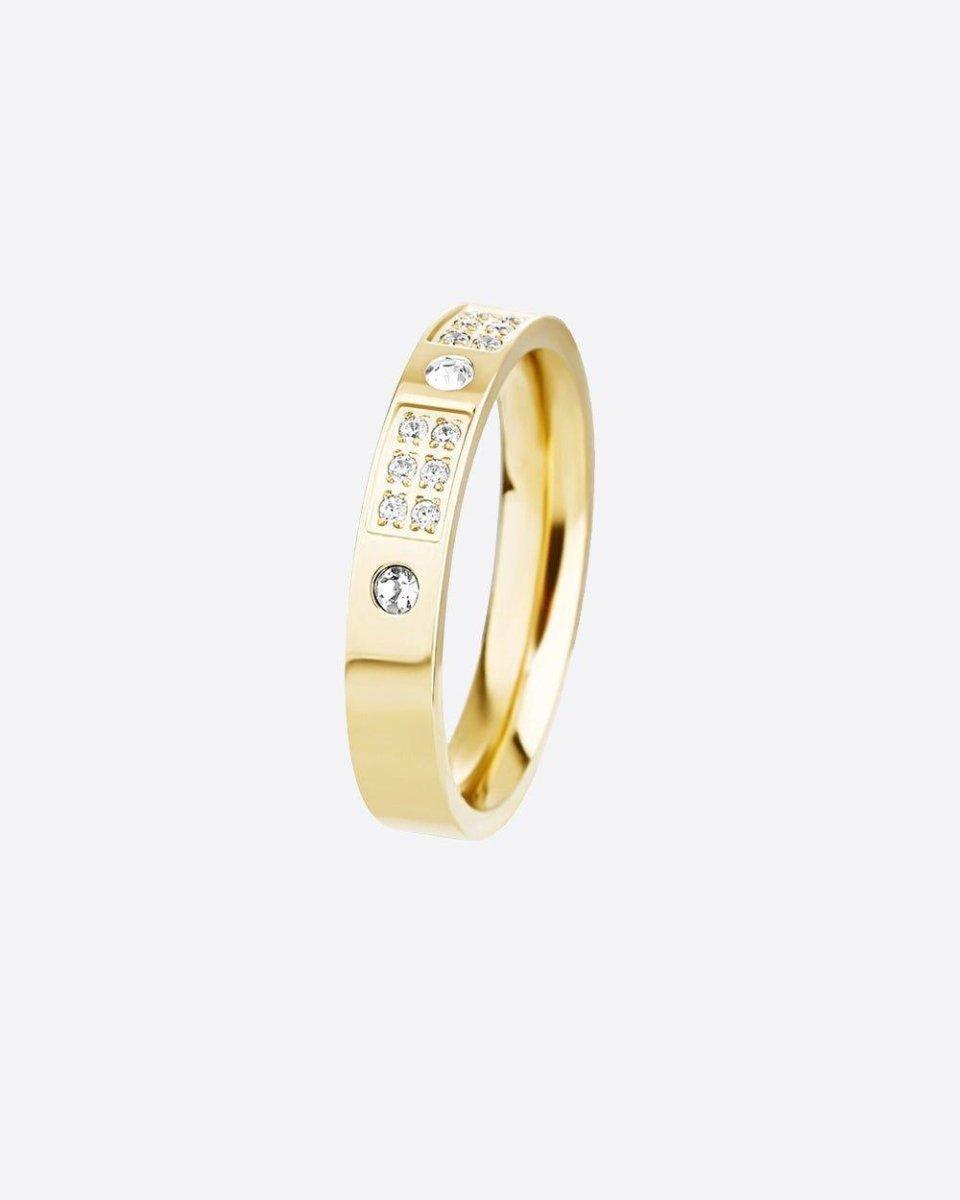 CARTY RING. - 14K GOLD - DRIP IN THE JEWEL