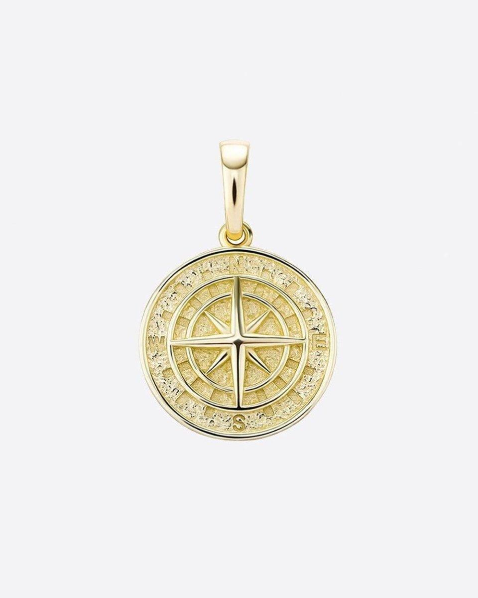 COMPASS 925. - 14K GOLD - DRIP IN THE JEWEL