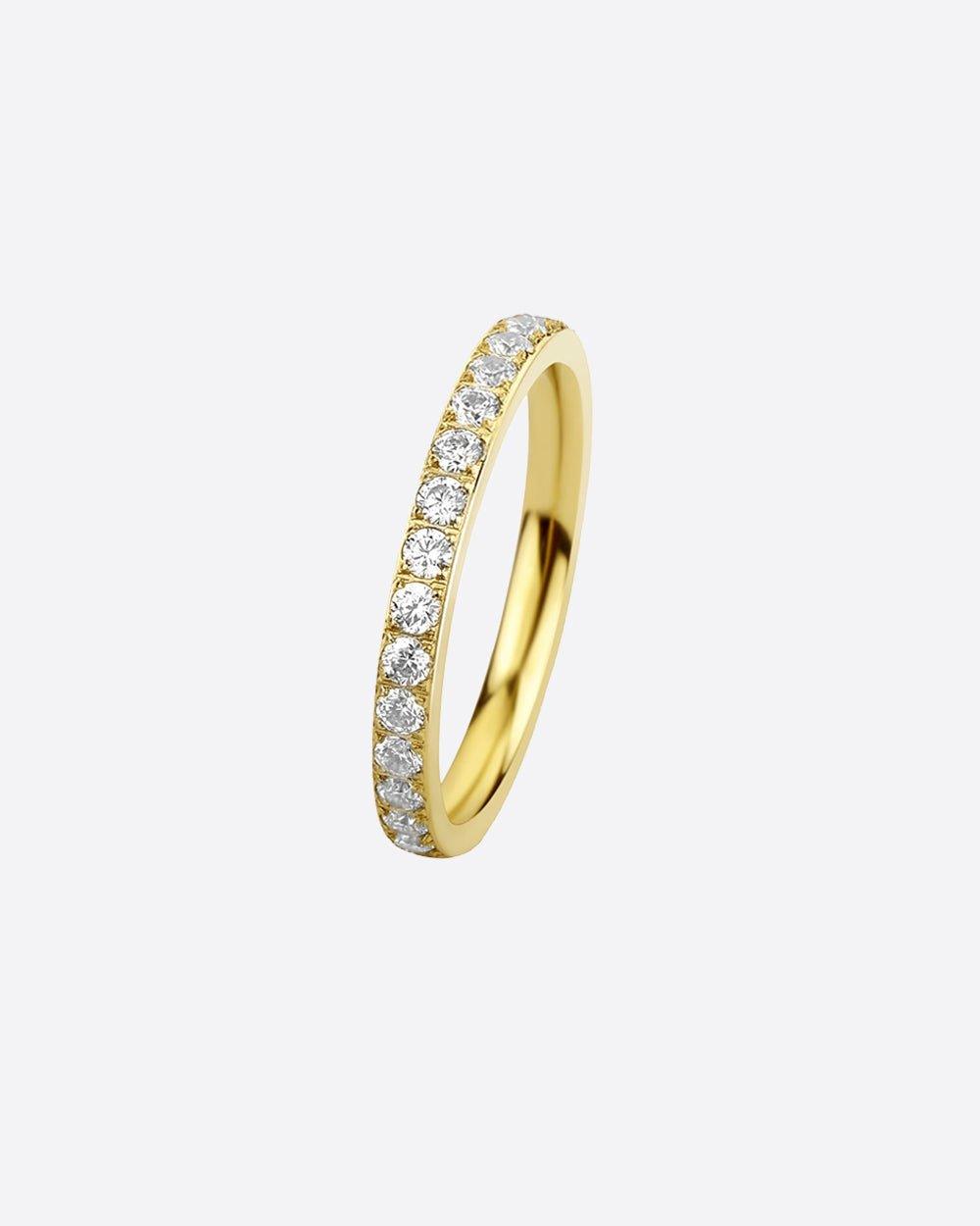 DAZZLE RING RING. - 18K GOLD - DRIP IN THE JEWEL