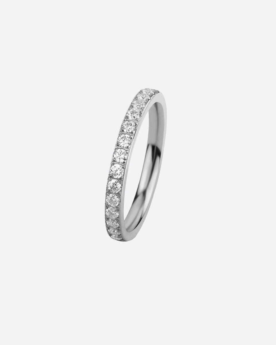 DAZZLE RING. - WHITE GOLD - DRIP IN THE JEWEL