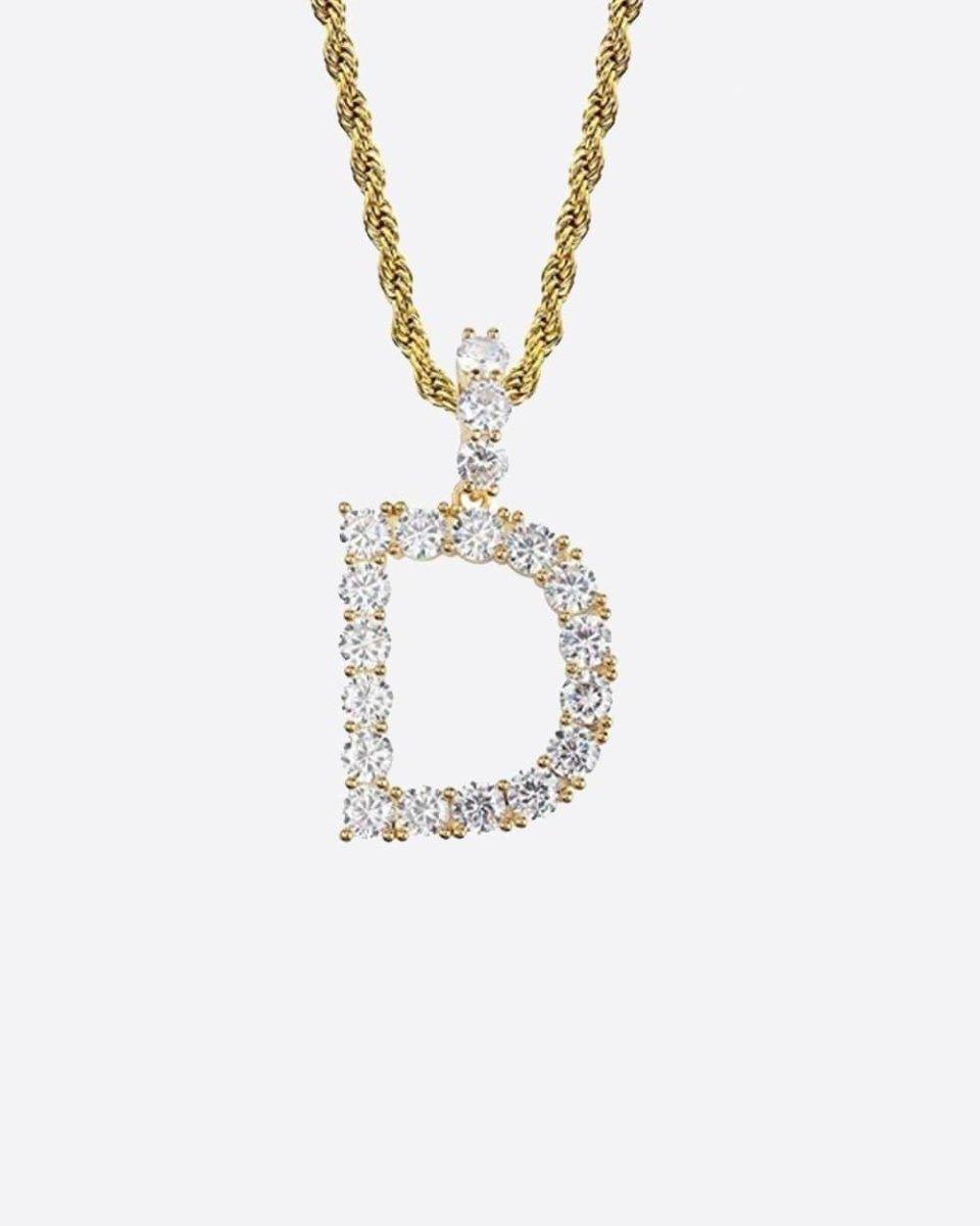 LETTER PIECE. - 18K GOLD - DRIP IN THE JEWEL