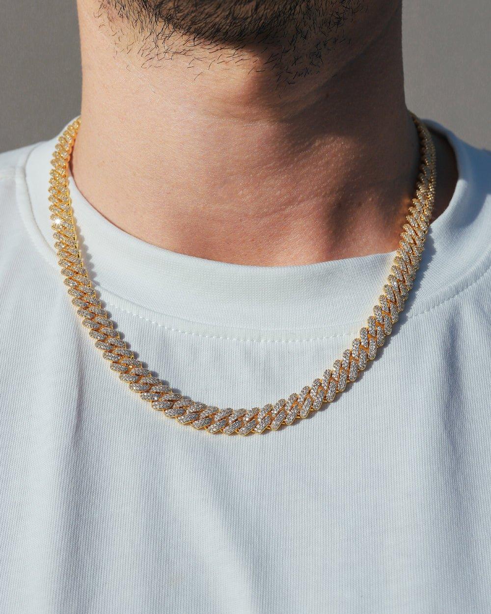 PRONG CHAIN. - 9MM 18K GOLD - DRIP IN THE JEWEL