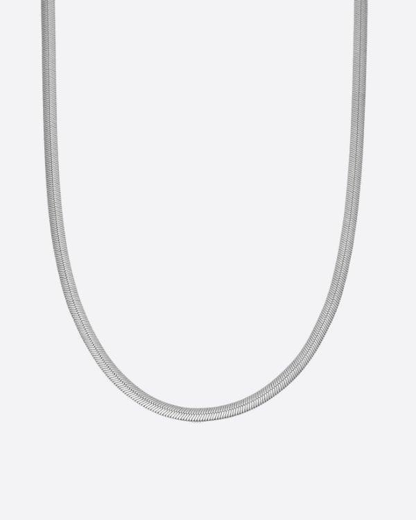 SNAKE CHAIN. - 2MM WHITE GOLD ® - DRIP IN THE JEWEL
